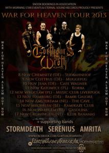 Gorthaur's Wrath tour flyer 2013