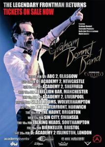 Graham Bonnet Band UK Tour 2016 poster
