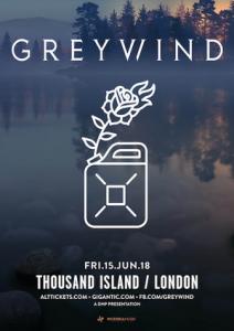 Greywind London Show 2018 poster