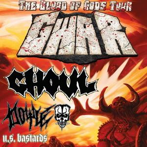 GWAR North American Tour 2017 poster