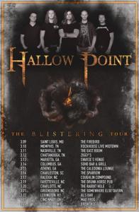 Hallow Point US Tour 2018 poster