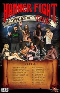 Hammer Fight Chug of Tour Vol.3 2014 poster