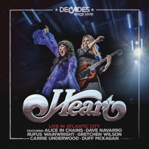 Heart Live in Atlantic City cover