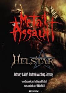 Helstar Metal Assault VII Festival 2017 poster