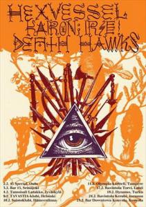 Hexvessel Finland Tour 2017 poster