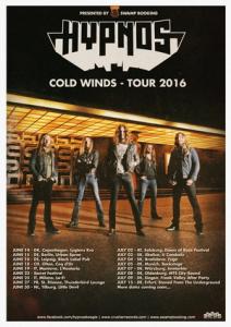 Hypnos Euro Tour 2016 poster