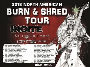 Incite North American Tour 2018 poster