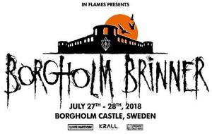 In Flames Festival 2018 poster