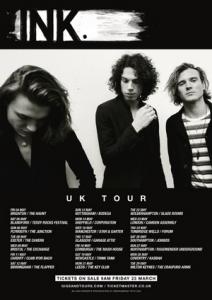 INK. UK Tour 2018 poster