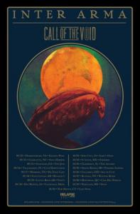 Inter Arma US Tour 2016 poster