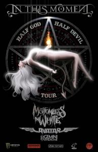 In This Moment US Tour 2017 poster