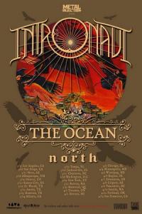 Intronaut North American Tour 2016 poster
