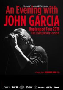 John Garcia - Unplugged Tour 2016 poster