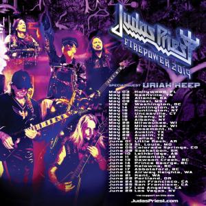 Judas Priest North American Tour 2019 poster