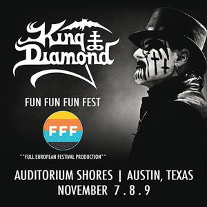King Diamond Fun Fun Fun Fest 2014 poster