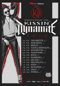 Kissin’ Dynamite EuroTour 2019 poster