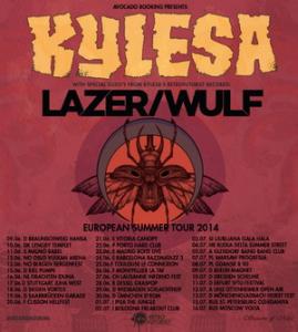 Kylesa European Tour 2014 poster