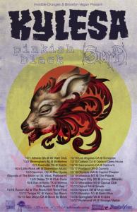 Kylesa US Tour 2013 poster