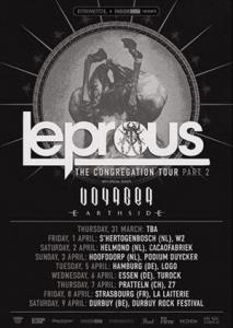 Leporus Tour 2016 poster