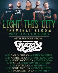 Light This City US Tour 2018 poster