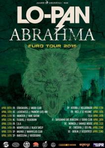 Abrahma Euro Tour 2015 poster