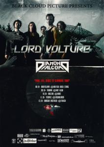 Lord Volture Slovakian Tour 2014 poster
