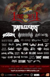 Loud As Hell Metal Fest 2017 poster