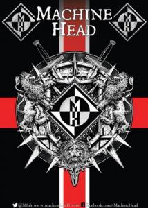 Machine Head tour 2015 poster