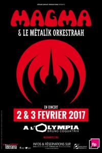 Magma Paris Live Show 2017 poster