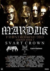 Marduk Euro tour 2015 poster