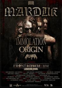 Marduk Origin European Tour 2016 poster