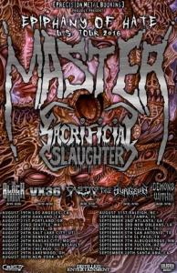 Master US Tour 2016 poster
