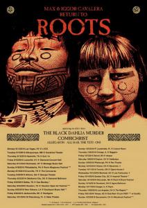 Max & Iggor Cavalera Return To Roots NA Tour 2016 poster