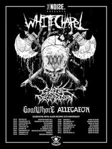 Metal Blade Records’ 35th Anniversary Tour 2017 poster