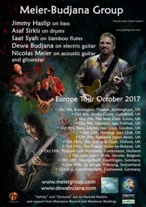Meier-Budjana Euro Tour 2017 poster