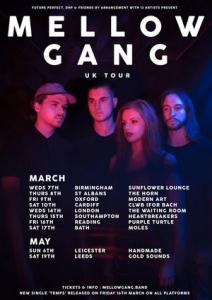 Mellow Gang UK Tour 2018 poster