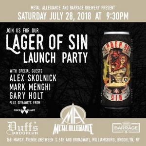 Metal Allegiance  Party 2018 poster