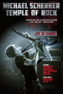Michael Schenker Live in Europe CD & DVD cover