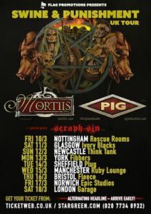 Mortiis UK Tour 2017 poster