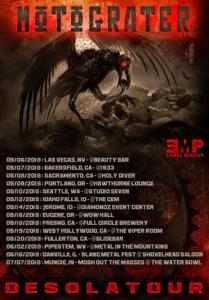 Motograter US Tour 2018 poster