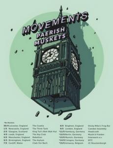 Movements UK & EU Tour 2018 poster