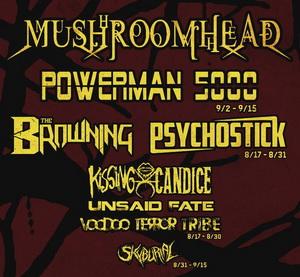 Mushroomhead US Tour 2018 poster