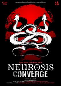 Neurosis & Converge Japan Tour 2019 poster