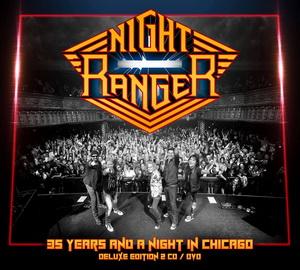 Night Ranger 35 Years and a Night in Chicago cover