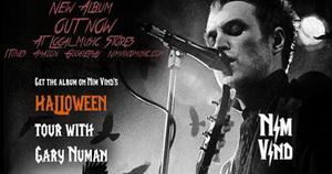 Nim Vind with Gary Numan tour 2014 poster