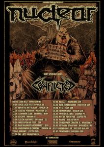 Nuclear Euro Tour 2017 poster