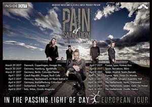 Pain Of Salvation Euro Tour 2017 poster