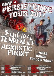 Persistence Euro Tour 2017 poster