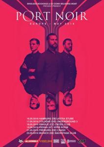 Port Noir European Tour 2016 poster