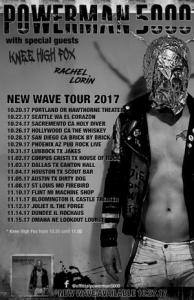 Powerman 5000 US Tour 2017 poster